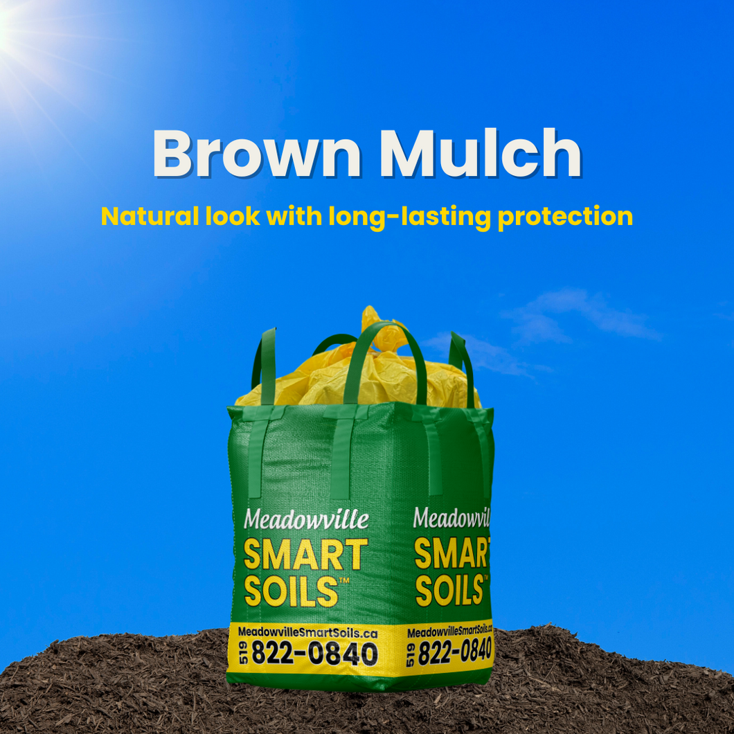 Brown Mulch ~ Yard Bag Delivery