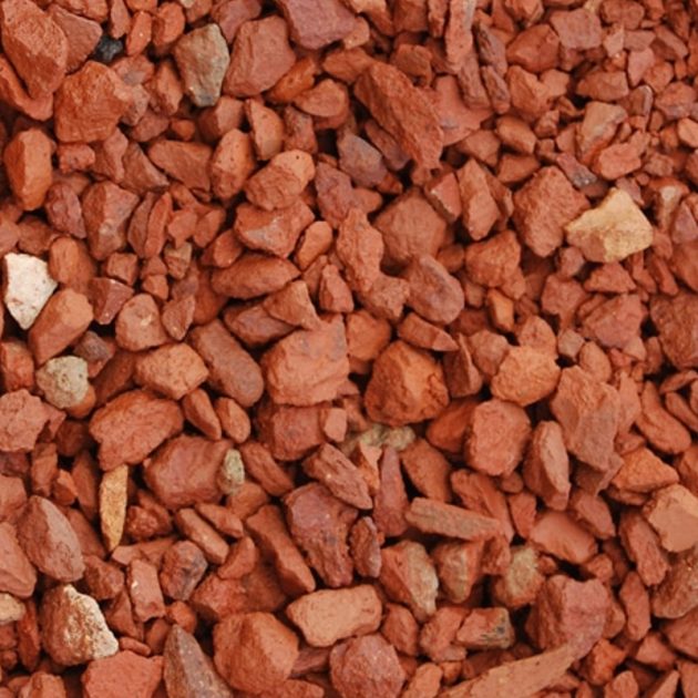 Crushed Red Brick ~ Bulk Delivery